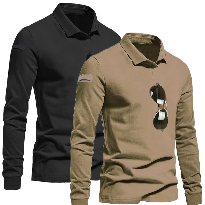 Tactical Military Shirt Cargo - Kemeja Kerah Militer Softair Pria Kaus