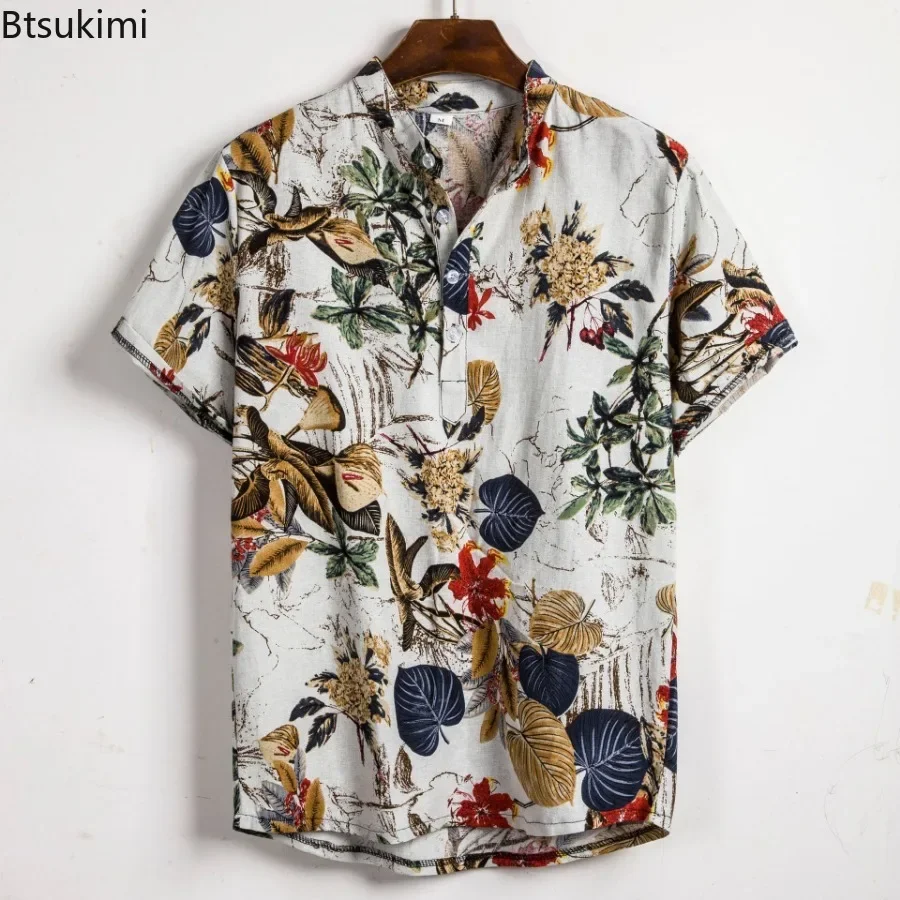 Vintage Hawaiian Floral Shirt - Diskon Besar Kemeja Motif Bunga Hawaii