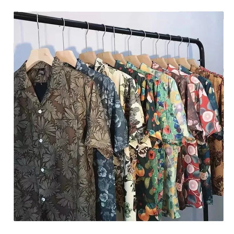 Kemeja bunga antik lengan pend - Vintage Hawaiian Floral Shirt ulasan dan harga