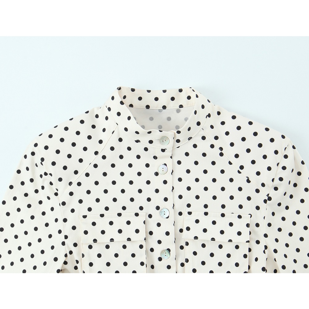 Setelan 2 Potong Motif Polkado - Jackets ulasan dan harga