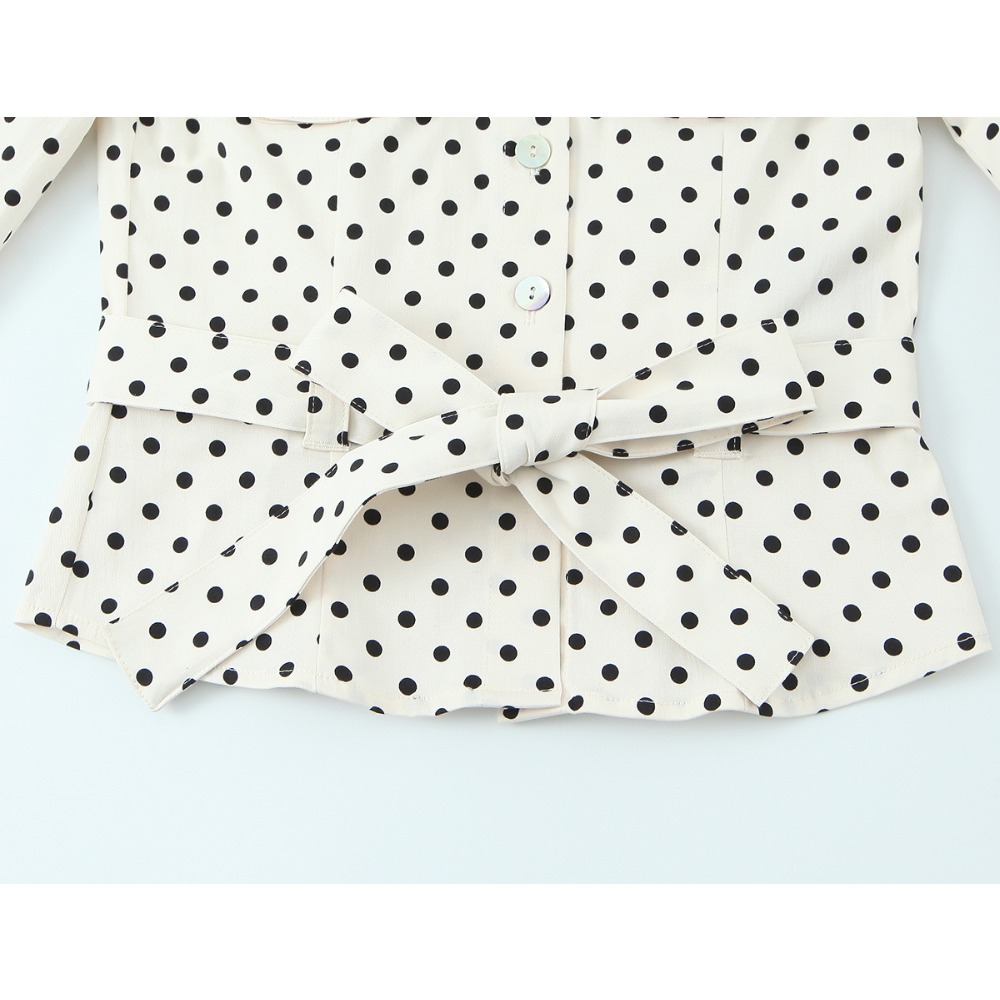 Setelan 2 Potong Motif Polkado - Jackets ulasan dan harga