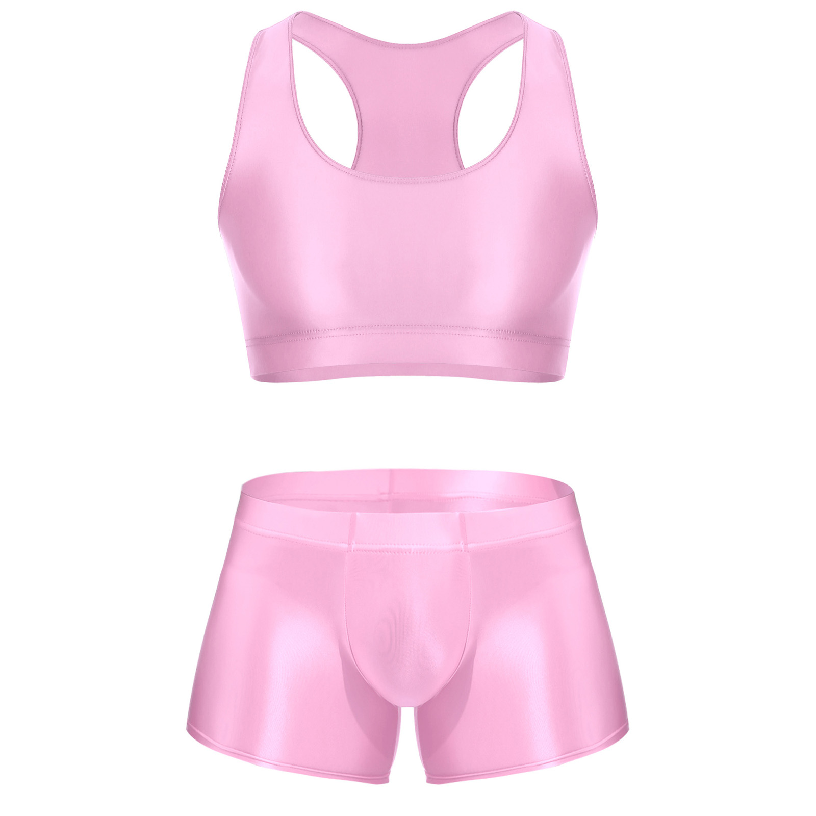 Pakaian Fitness Pria Berkilau  - Underwear ulasan dan harga