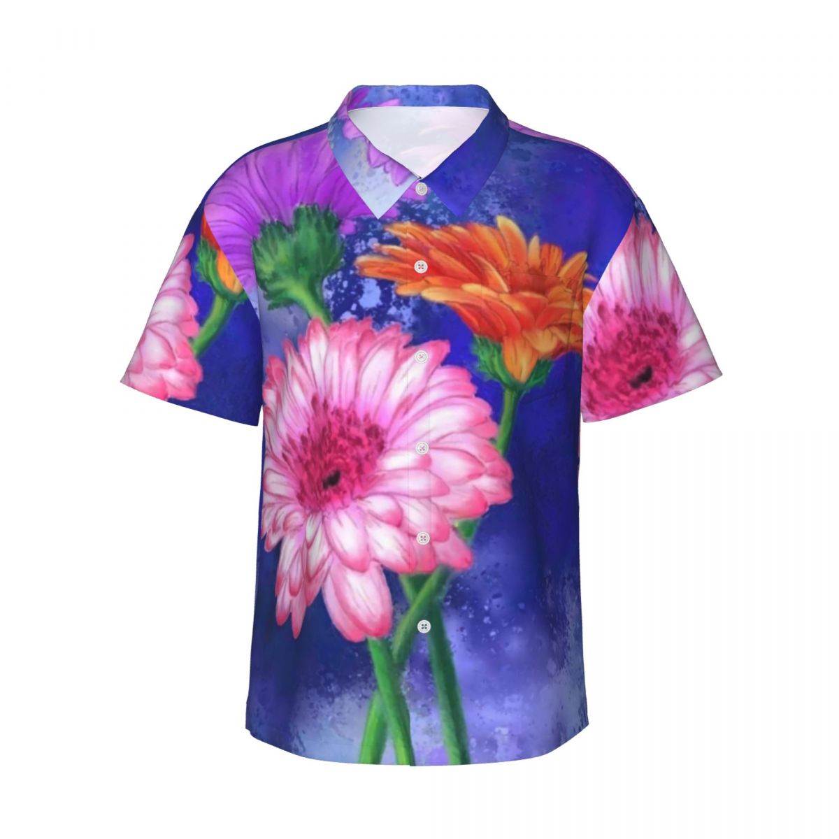 Baju pantai bermotif bunga, Ha - Vintage Hawaiian Floral Shirt ulasan dan harga