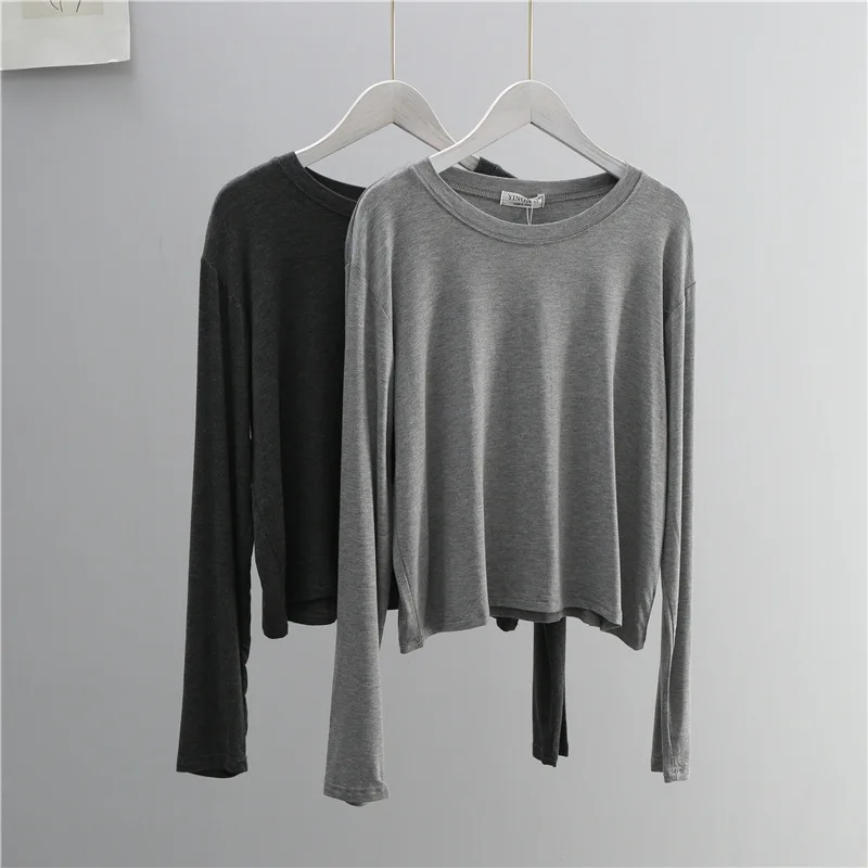 Kaos Lengan Panjang O Neck Bah - T-Shirts ulasan dan harga
