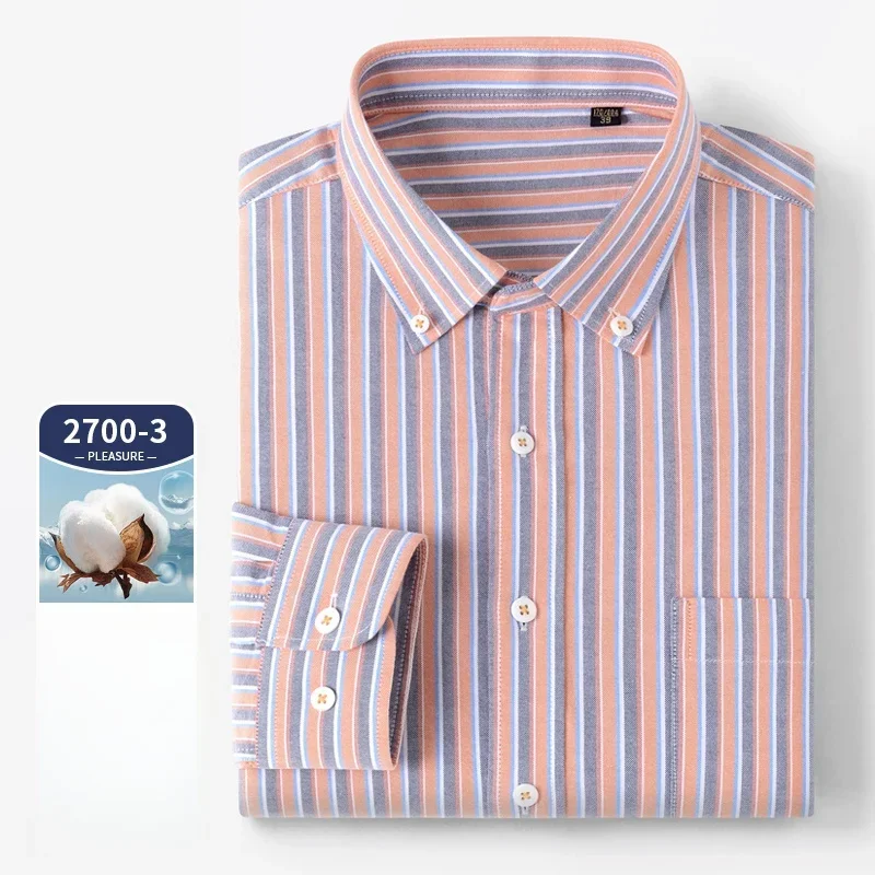 Kemeja Lengan Panjang Kualitas - Oxford Cotton Casual Shirt Business ulasan dan harga