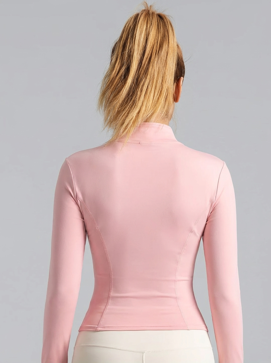 Jaket Yoga Wanita Warna Pink M - Jackets ulasan dan harga