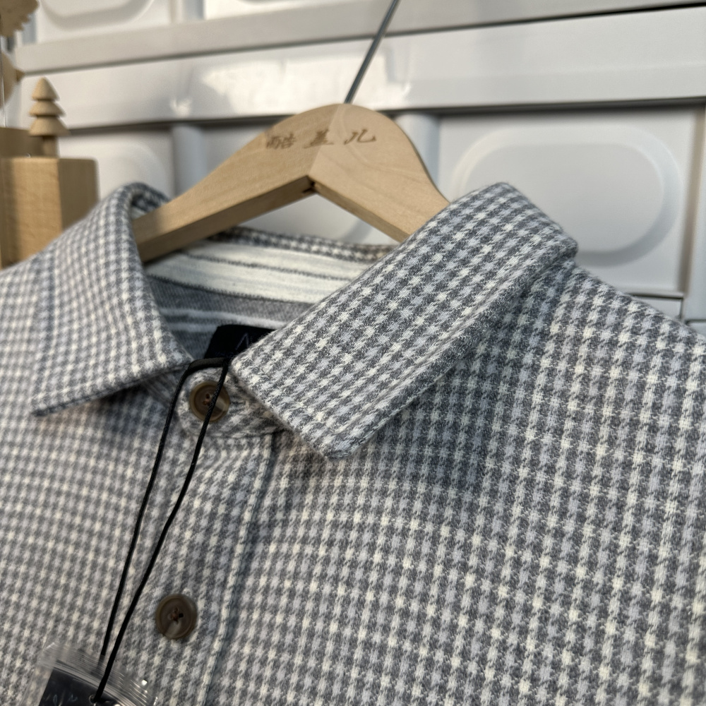 Jaket Gaya Kemeja Flanel Katun - Flannel Plaid Shirt Heavy Weight ulasan dan harga