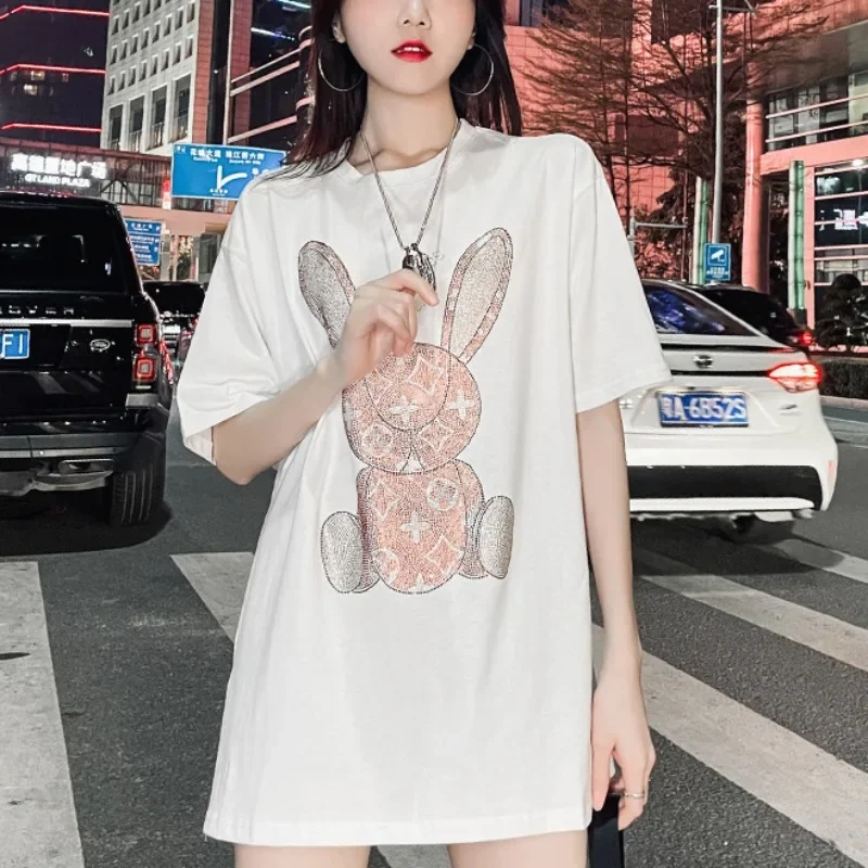 Kaos Kasual Musim Panas Wanita - T-Shirts ulasan dan harga