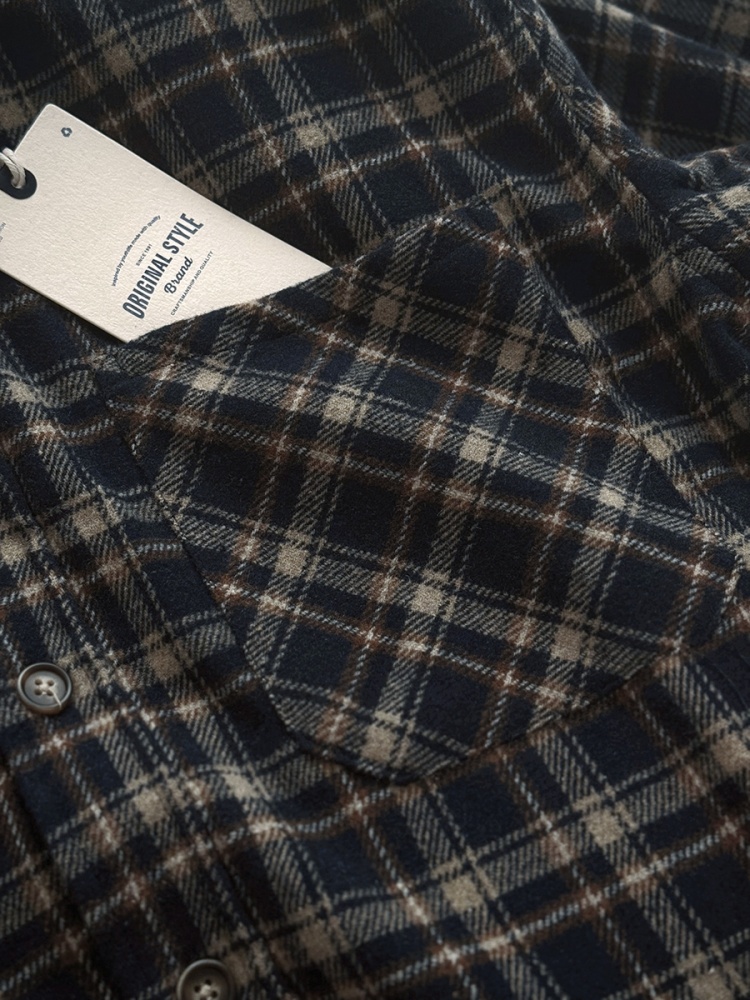 ‌ Kemeja Flanel Kelas Berat Vi - Flannel Plaid Shirt Heavy Weight ulasan dan harga