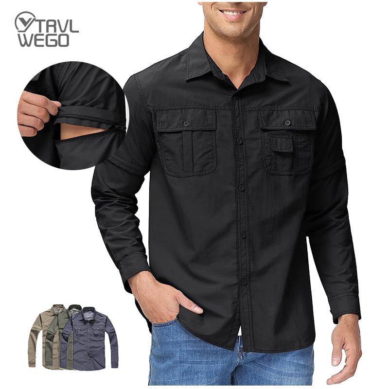 TRVLWEGO Kemeja Pria Mendaki B - Tactical Military Shirt Cargo ulasan dan harga