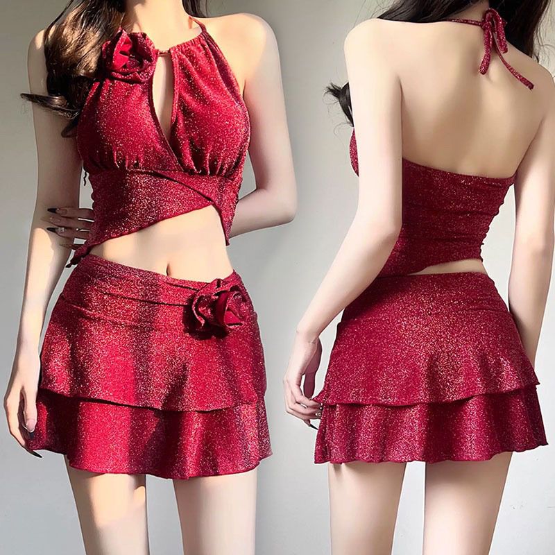 Set Bikini 2 Potong Wanita Gay - Suits ulasan dan harga