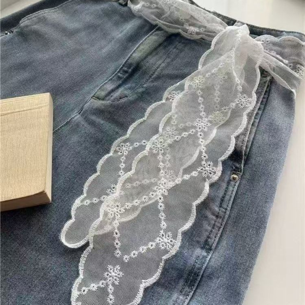 Sabuk Renda Putih Manis untuk  - Jeans ulasan dan harga