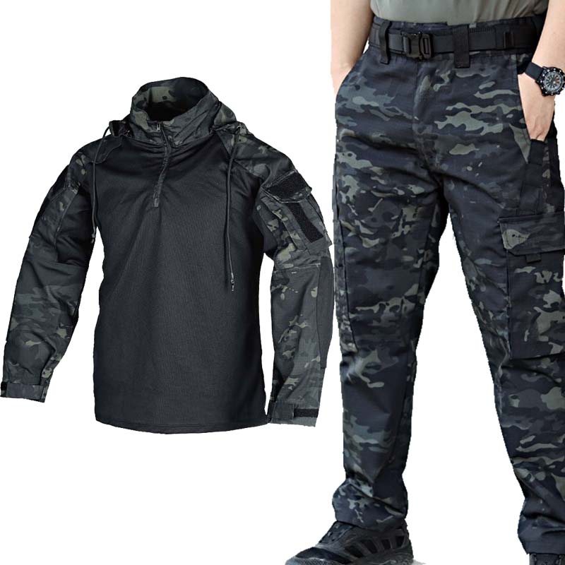 Set Seragam Militer Taktis Kem - Tactical Military Shirt Cargo ulasan dan harga