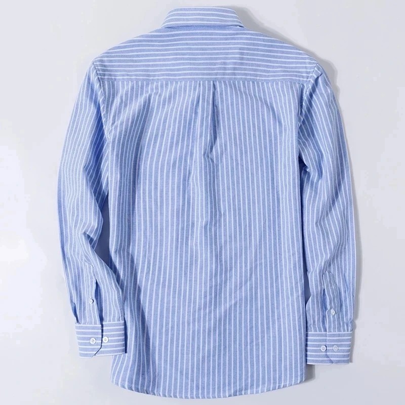 Kemeja Oxford 100% katun lenga - Oxford Cotton Casual Shirt Business ulasan dan harga