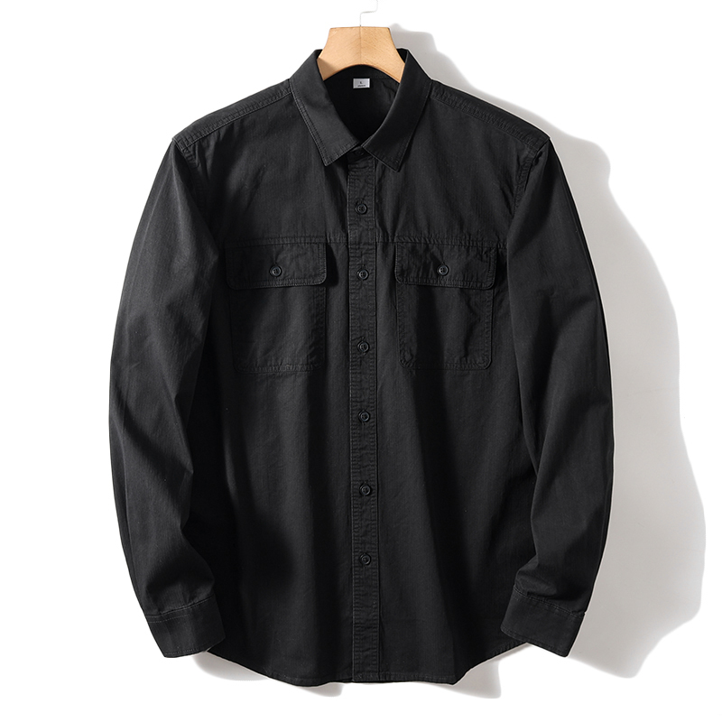 Kemeja lengan panjang pria, ba - Oxford Cotton Casual Shirt Business ulasan dan harga