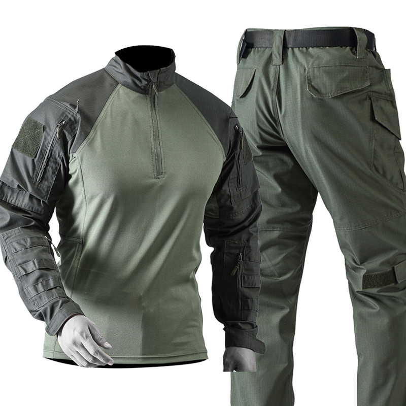 Set Seragam Tempur Taktis Pria - Tactical Military Shirt Cargo ulasan dan harga