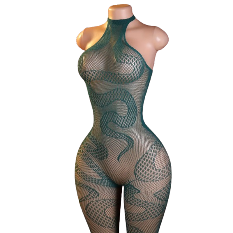 Bodysuit Wanita Seksi Motif Ku - Underwear ulasan dan harga