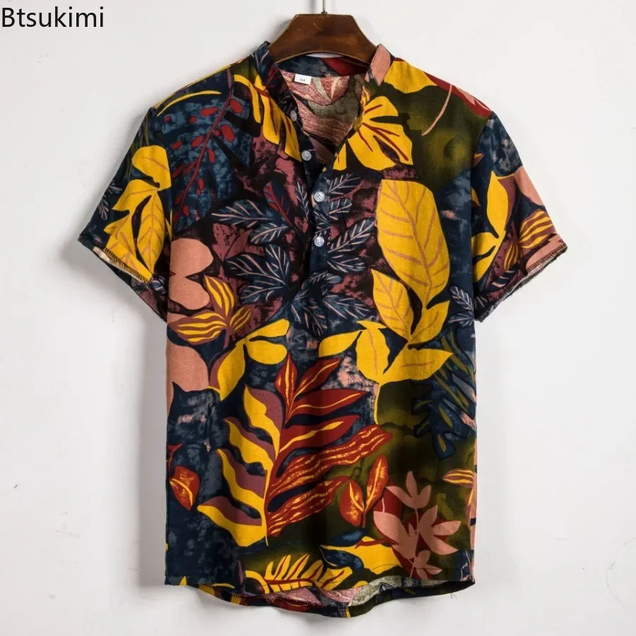 Diskon Besar Kemeja Motif Bung - Vintage Hawaiian Floral Shirt ulasan dan harga