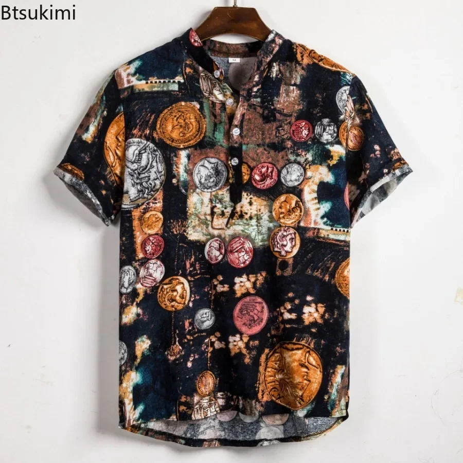 Diskon Besar Kemeja Motif Bung - Vintage Hawaiian Floral Shirt ulasan dan harga