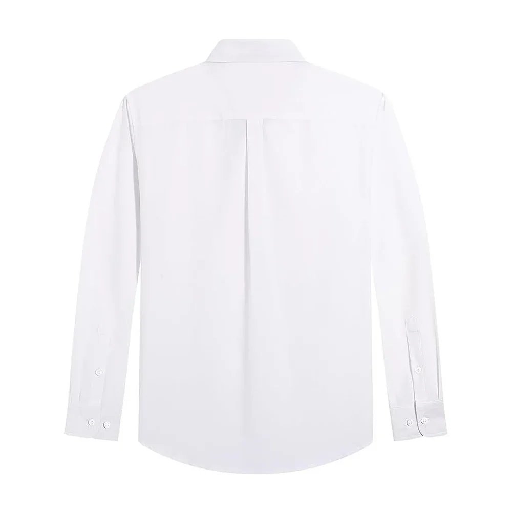 Kemeja Lengan Panjang Pria Kem - Oxford Cotton Casual Shirt Business ulasan dan harga